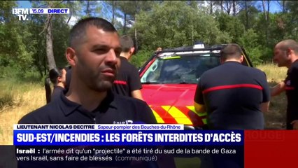 "Nous sommes pré-positionnés dans le massif forestier": un dispositif préventif dans les Bouches-du-Rhône pour faire face aux départs de feu