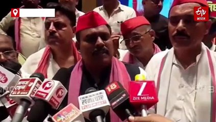 शाहजहांपुर में सपा नेता राजपाल कश्यप का बयान; बोले- 'RSS-BJP खतरनाक पार्टी, भाई से भाई को लड़ाएंगे'