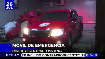 MÓVIL DE EMERGENCIA DE TGU
