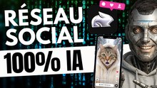 Le PREMIER Réseau Social 100% IA : Pika Social