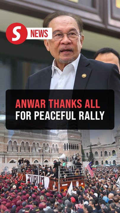 Anwar extends appreciation to all parties for smooth, incident-free rally