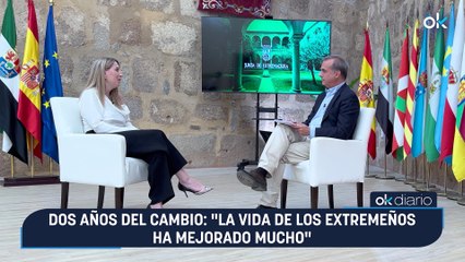 María Guardiola: "Extremadura empieza a ver la luz y despegar tras 40 años de socialismo"
