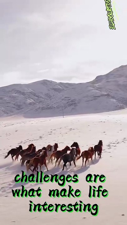 Challenges are what make life interesting and overcoming them is what makes life meaningful #viral