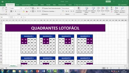 Dica Para Excluir Quadrante e Tentar Acertar Na Lotofácil Confira
