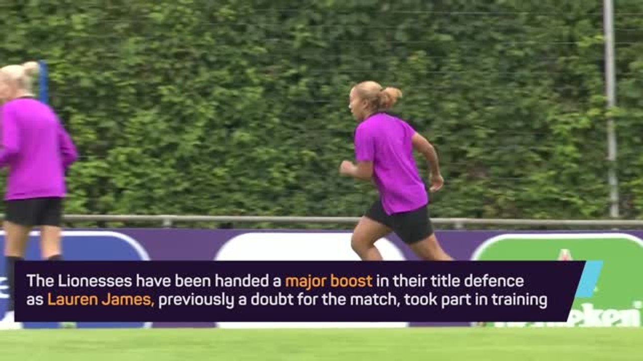 England handed huge boost ahead of the Women's Euros final