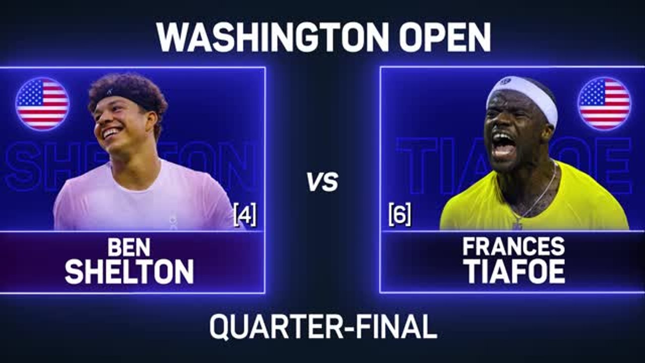 Shelton sees off Tiafoe after reaching career-h...