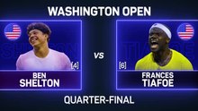 Shelton sees off Tiafoe after reaching career-high ranking