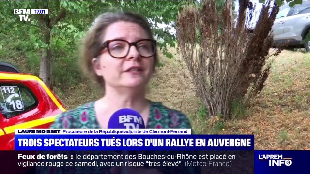 Trois spectateurs tués dans un rallye: une enquête a été ouverte pour homicides involontaires