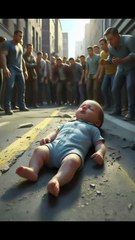 Kitten Prays for Baby After Accident 🐱
