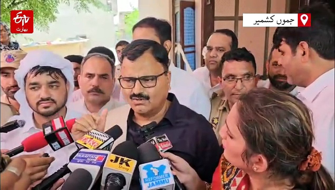 جموں شہری ہلاکت پر وزیر جاوید رانا نے بیوروکریسی کو نشانہ بنایا