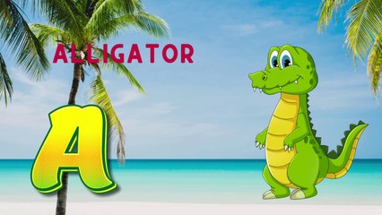 A for Alligator | ABC Animal Song for Kids | Learn Alphabet with Animals