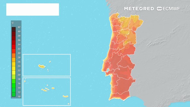 As temperaturas máximas vão continuar elevadas não só no Continente, como também nos arquipélagos