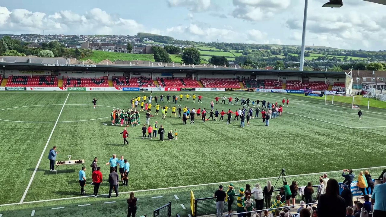 Club Mercedarios celebrate victory