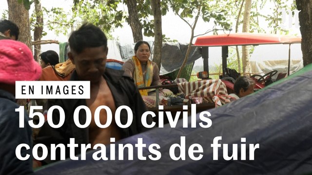 Les conflits armés entre le Cambodge et la Thaïlande ont contraint plus de 150 000 personnes à évacuer la région frontalière