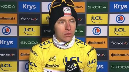Tour de France - Tadej Pogacar : "Nous verrons demain si on court pour gagner"