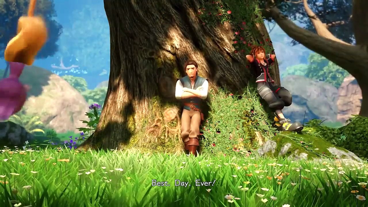 TANGLED Movie 2025_ Rapunzel _ Kingdom Hearts Action Fantasy 2025 in English (Game Movie)