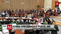 INE sancionará a candidatos que usaron acordeón; revelan monto de la multa
