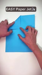 How to Make an Easy Jet Paper Airplane