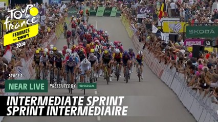 Intermediate sprint - Stage 1 - Tour de France Femmes avec Zwift 2025