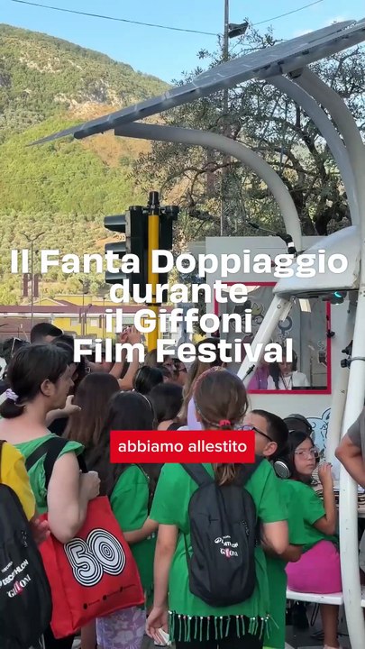 Il Fanta Doppiaggio durante il Giffoni Film Festival