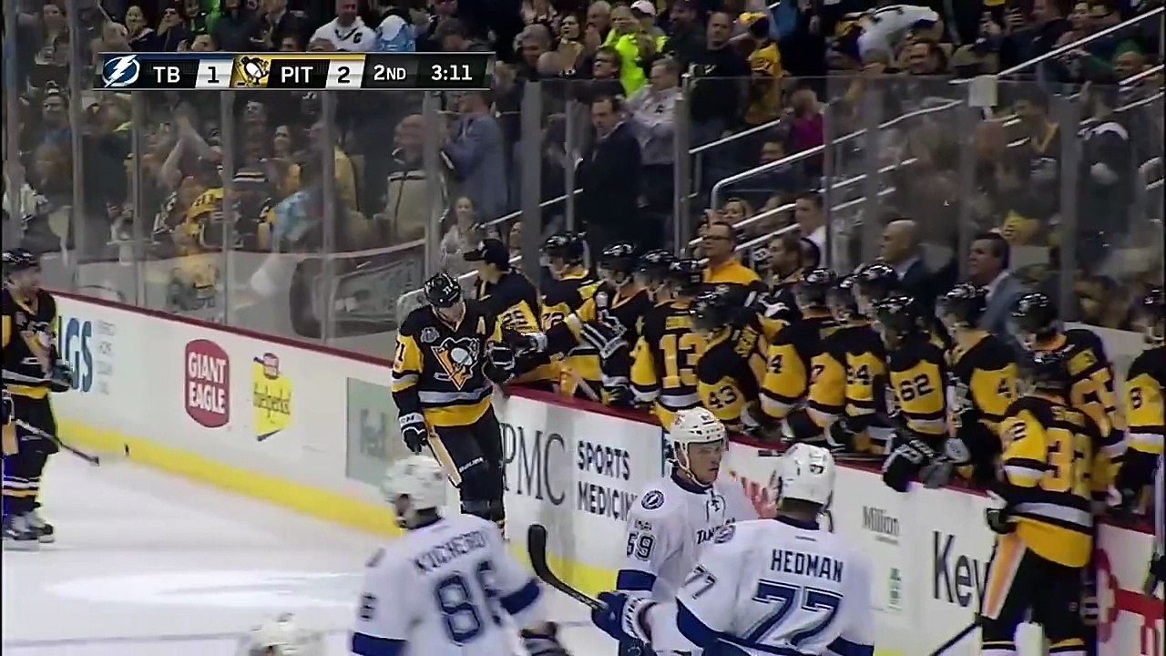 Penguins 16-17 Season - Deja vu, Kessel finds Malkin again for second hookup of the game