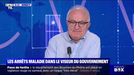 Les arrêts maladie dans le viseur du gouvernement - 26/07