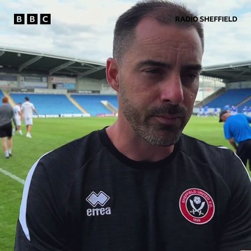 Ruben Selles discusses Sheffield United's latest friendly victory