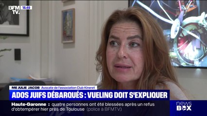 Affaire Vueling: "Nous avons toutes les preuves pour démontrer qu'il y avait un certain calme", assure l'avocate de l'association Club Kineret