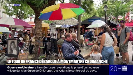 Tour de France: les coureurs débarquent sur la butte Montmartre ce dimanche