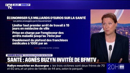 "La dynamique des arrêts maladie est déconnectée de l'état réel de santé de la population", déclare Agnès Buzyn, ancienne ministre de la Santé