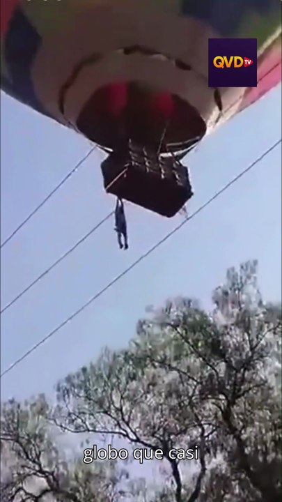 Resumen de la noticia  Accidente de globo aerostático en Teotihuacán