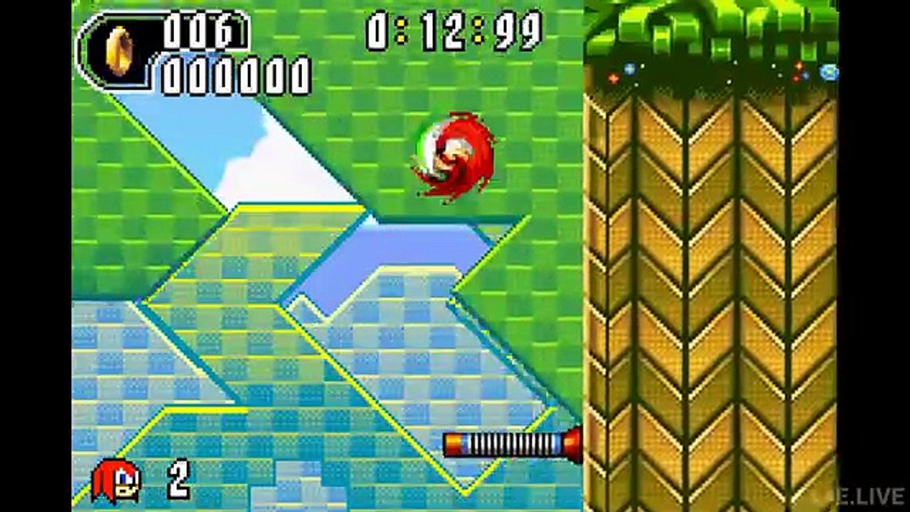 Knuckles through the YEARS_(360P)