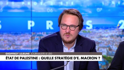 Geoffroy Lejeune sur la Reconnaissance de la Palestine par la France 🇫🇷