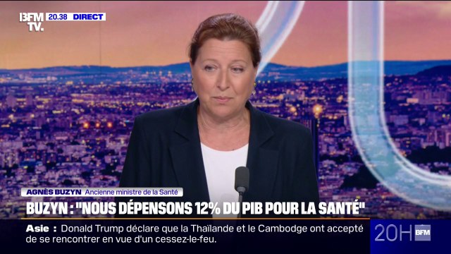 Nous dépensons chaque année 12% de notre PIB pour la santé , déclare Agnès Buzyn, ancienne ministre de la Santé