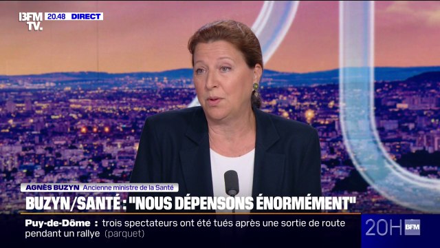 Le Ségur de la santé nous coûte aujourd'hui 13 milliards d'euros par an et ça creuse le déficit , explique Agnès Buzyn, ancienne ministre de la Santé
