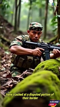 Border Tensions Erupt Thai and Cambodian Troops Clash Near Ancient Temple