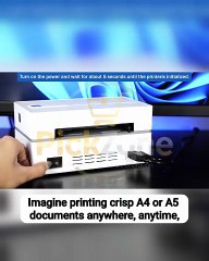 VEVOR Portable Bluetooth Inkless Printer | Print Without Ink Anywhere