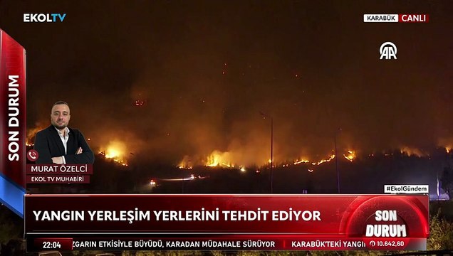 Karabük'te orman yangını 4. gününde: 18 köy, 50 mahalle tahliye edildi!