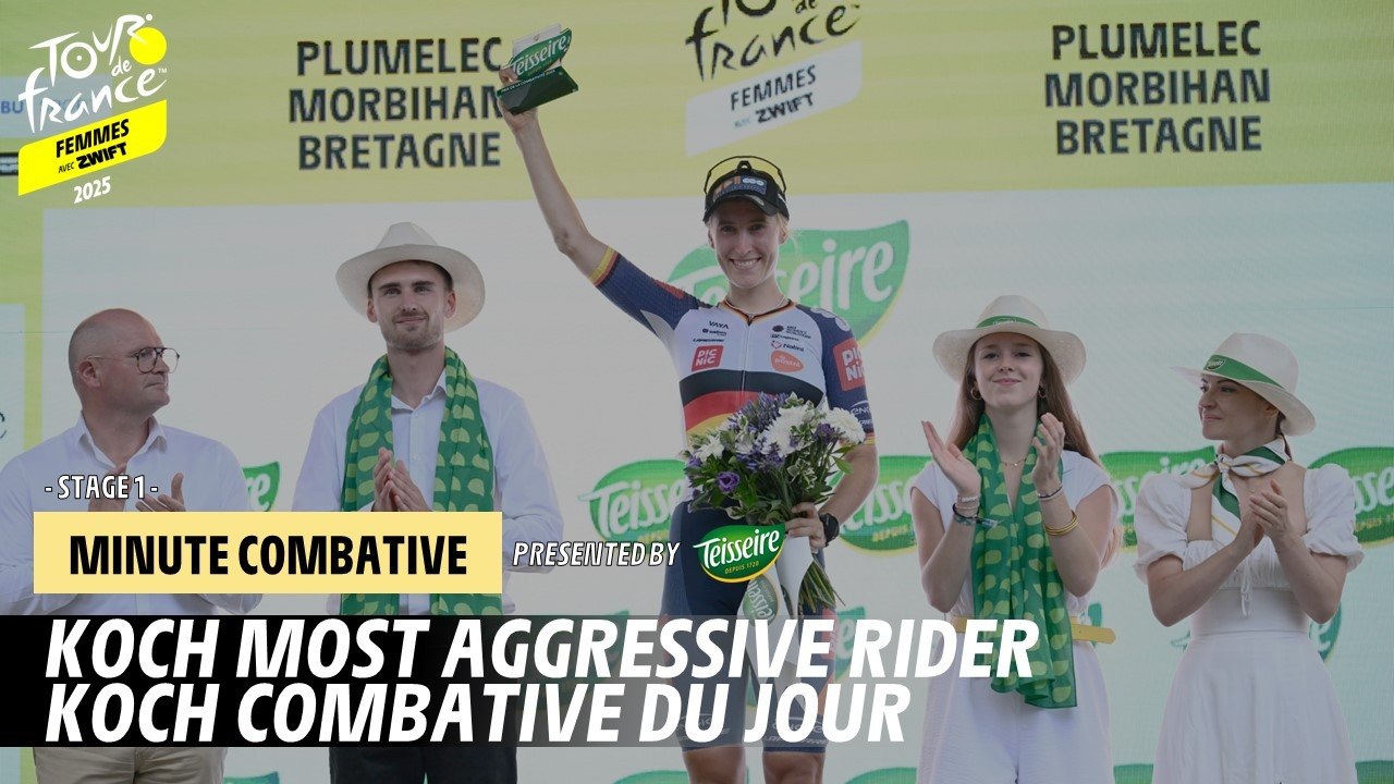 Teisseire most aggressive rider minute - Stage 1 - Tour de France Femmes avec Zwift 2025