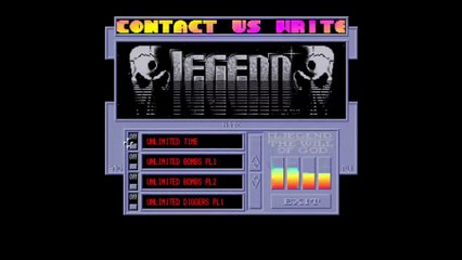 Amiga Trainer Intro Oh No More Lemmings by Legend (1991)