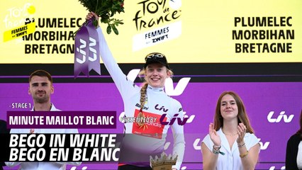 Liv White Jersey Minute - Stage 1 - Tour de France Femmes avec Zwift 2025