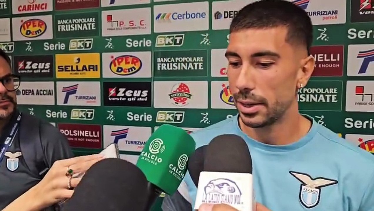 Avellino-Lazio: le parole di Mattia Zaccagni in mixed zone