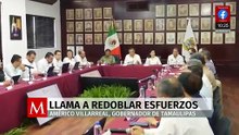 Gobernador de Tamaulipas refuerza seguridad en el sur del estado y entrega nuevas patrullas
