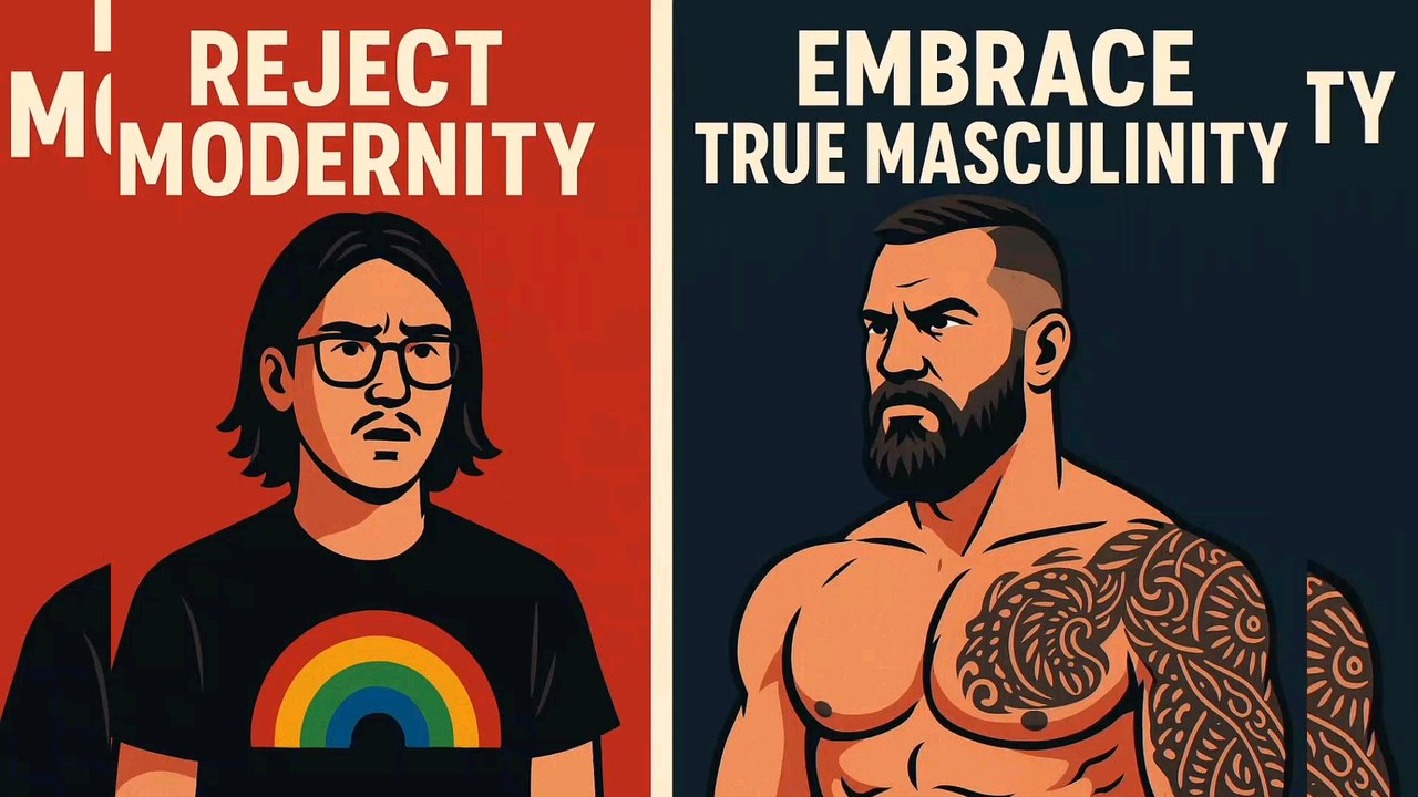 reject modernity embrace true masculinity