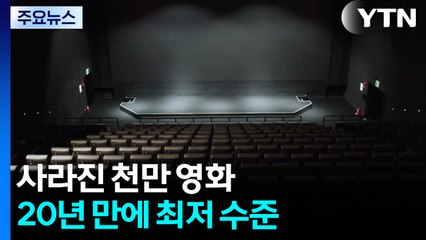 사라진 천만 영화...20년 만에 최저 관객 비상 / YTN