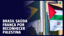 Brasil 'saúda' reconhecimento do Estado da Palestina pela França