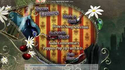 Mary Poppins 45th Anniversary Edition DVD Menu Walkthrough