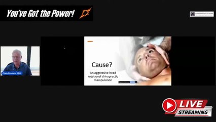 How a chiropractic head rotation manipulation can injure neck ligaments