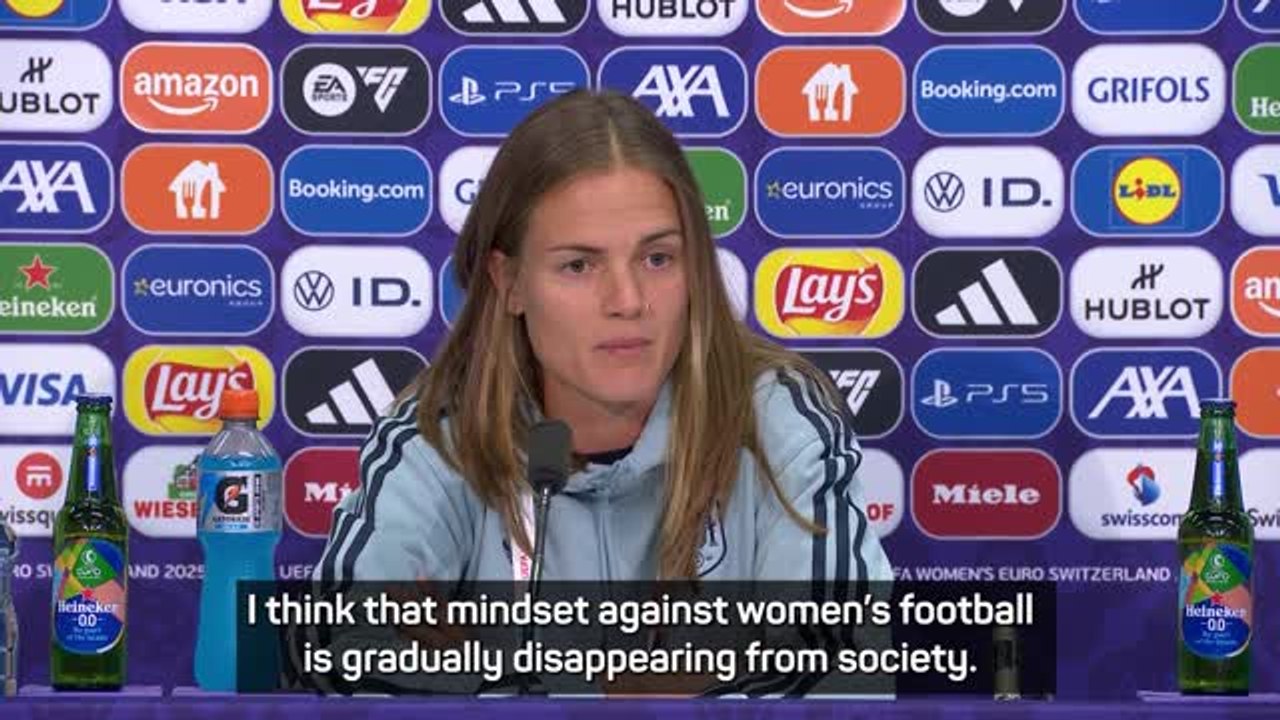 Mindset about women's football is 'gradually disappearing' - Paredes