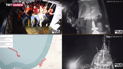 Gazze'ye yardım için yola çıkan gemiye katil İsrail'den müdahale